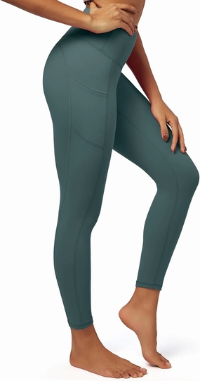 IUGA Fleece Lined Leggings with Pockets for Women Thermal Leggings for Women High Waisted Yoga Pants Winter Workout Leggings