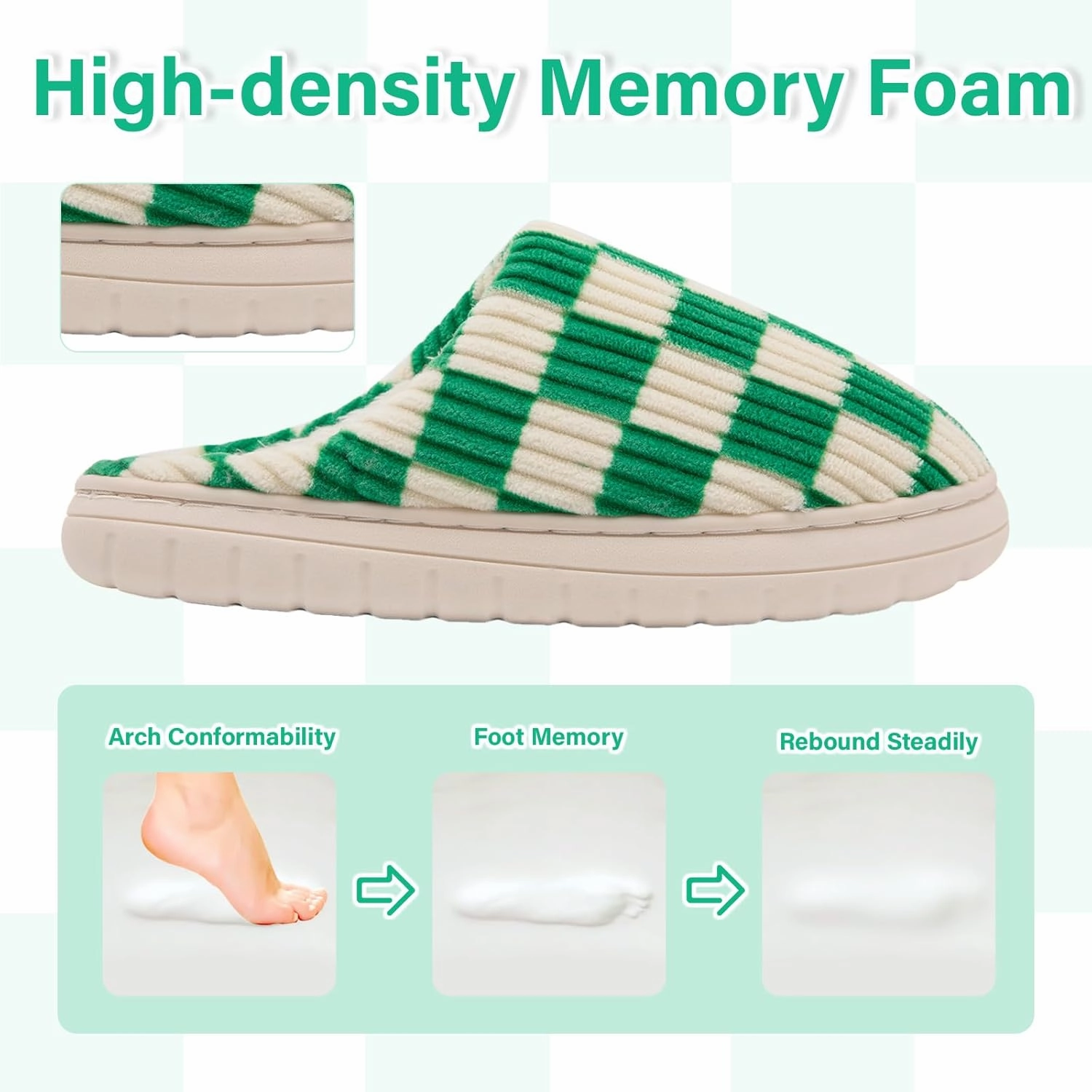Jaeynow Fuzzy Slippers for Women Indoor,Unisex House Shoes Memory Foam Slippers for Men Winter Warm Plush Bedroom Shoes with Faux Fur Lining Comfy Trendy Gift Slippers