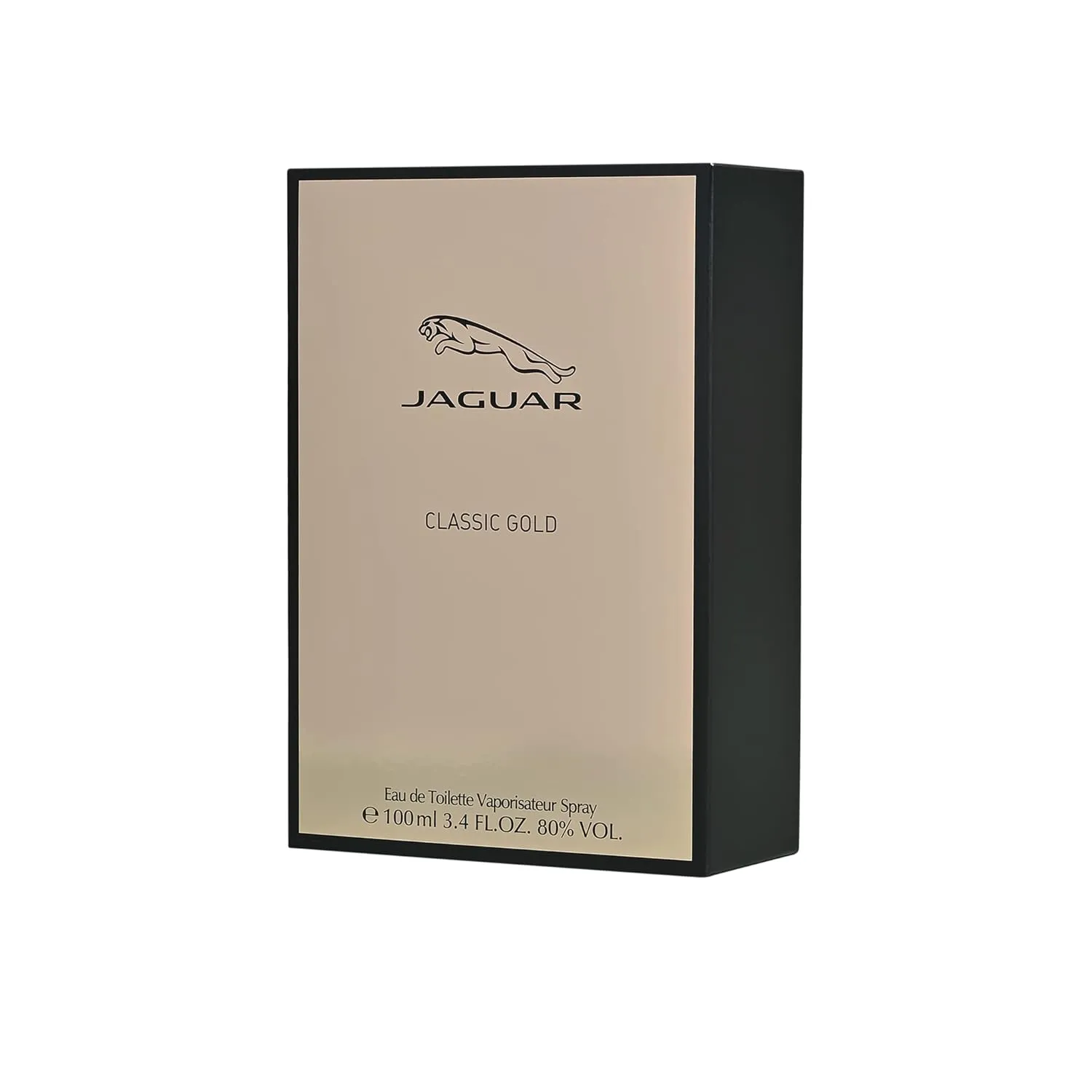 Jaguar Classic Gold Eau de Toilette Spray for Men, 3.4 Ounce