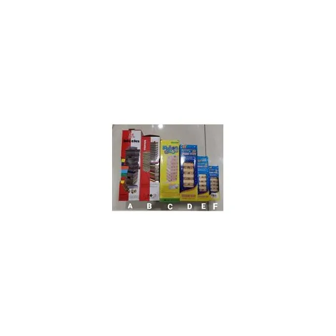 Jenga Game Wooden Blocks 48/54pcs