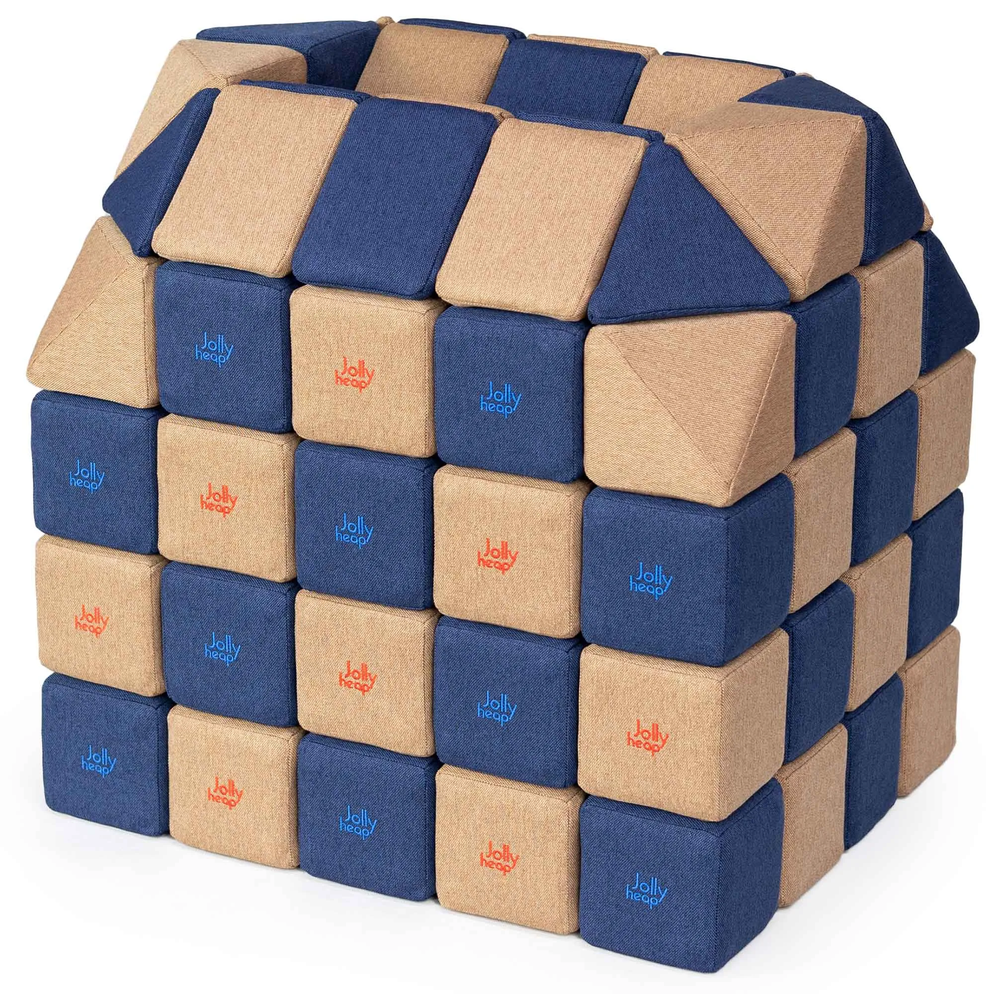 Jollyheap Magnetic Blocks Creative Set 100 4-Shapes