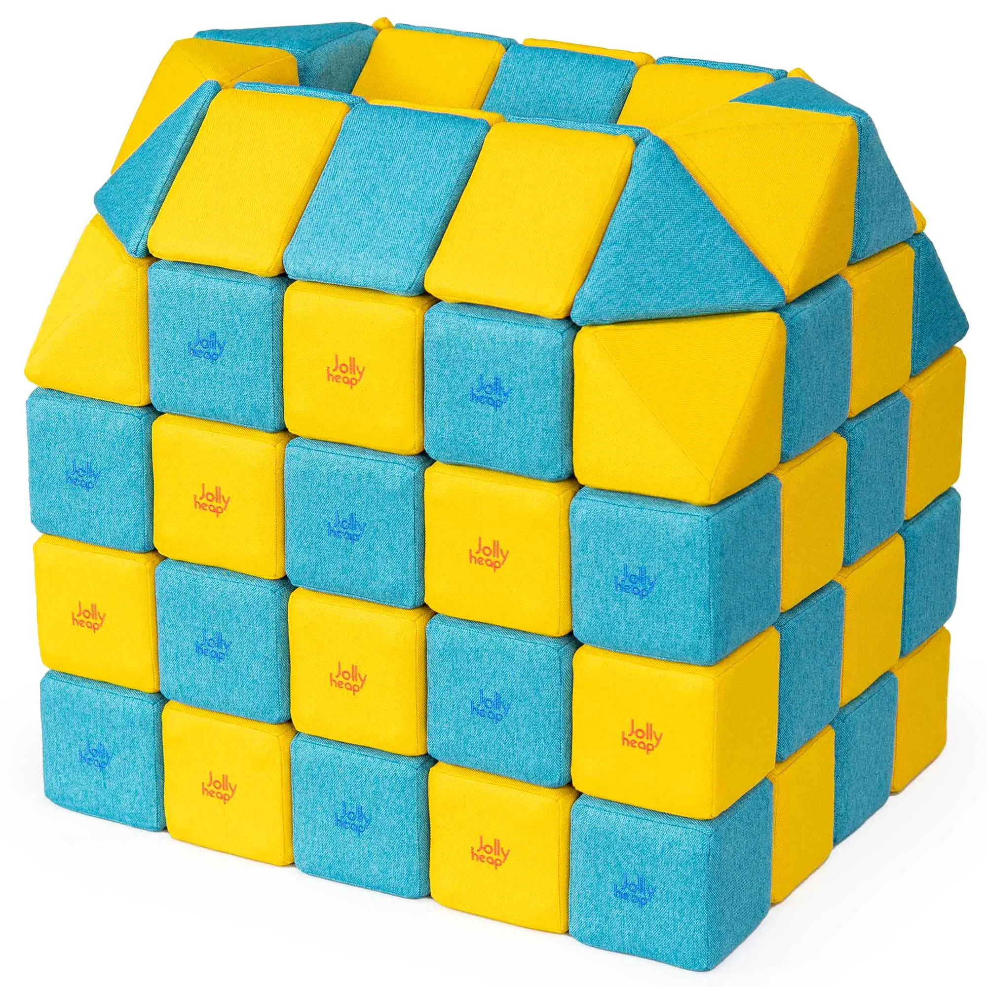 Jollyheap Magnetic Blocks Creative Set 100 4-Shapes