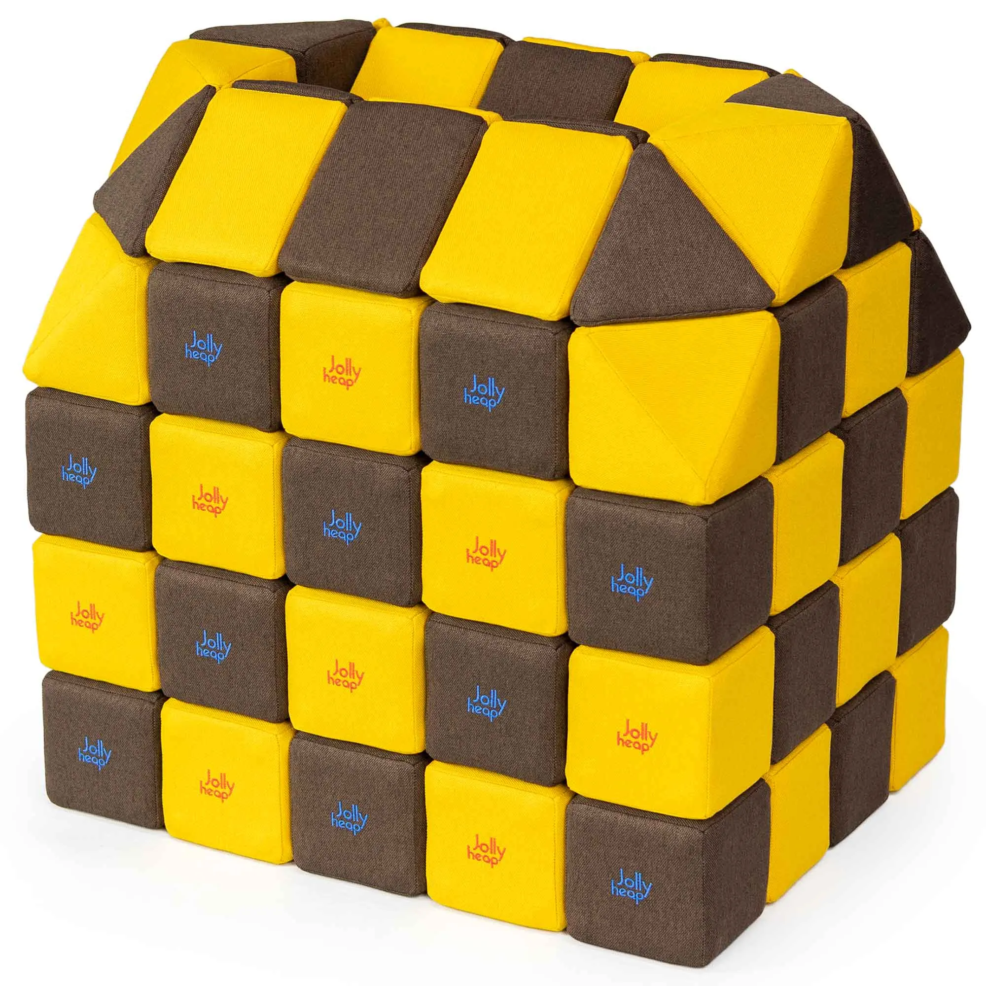 Jollyheap Magnetic Blocks Creative Set 100 4-Shapes