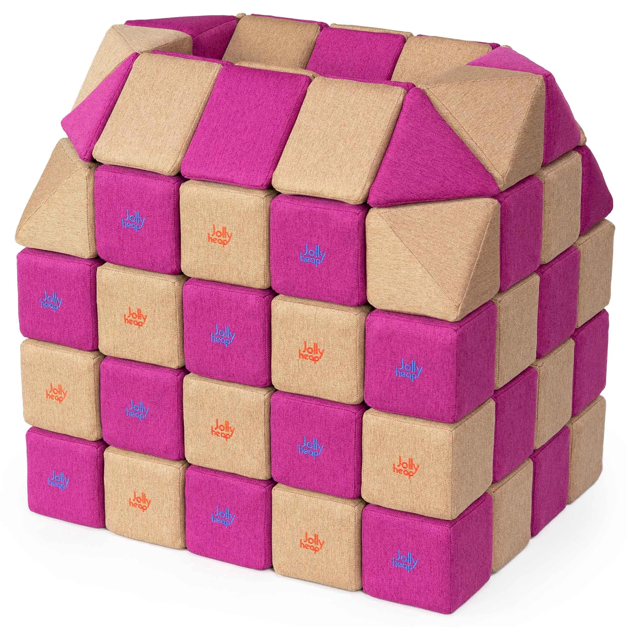Jollyheap Magnetic Blocks Creative Set 100 4-Shapes