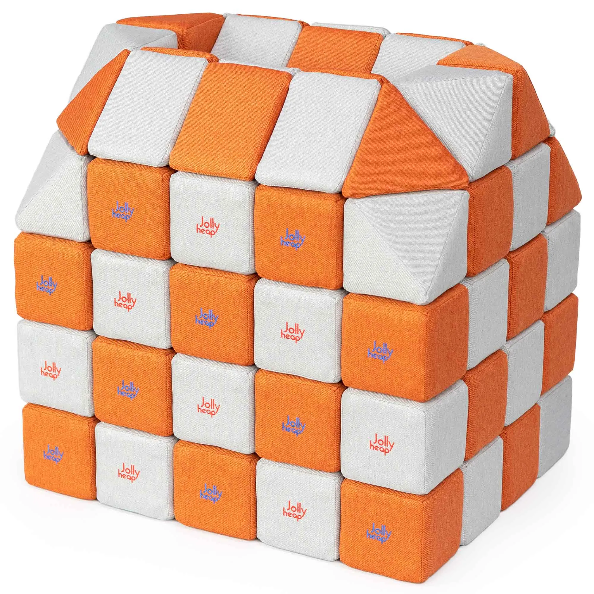 Jollyheap Magnetic Blocks Creative Set 100 4-Shapes
