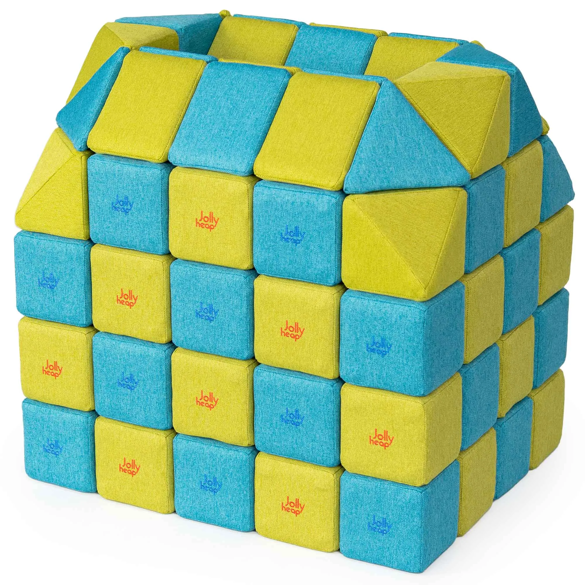 Jollyheap Magnetic Blocks Creative Set 100 4-Shapes