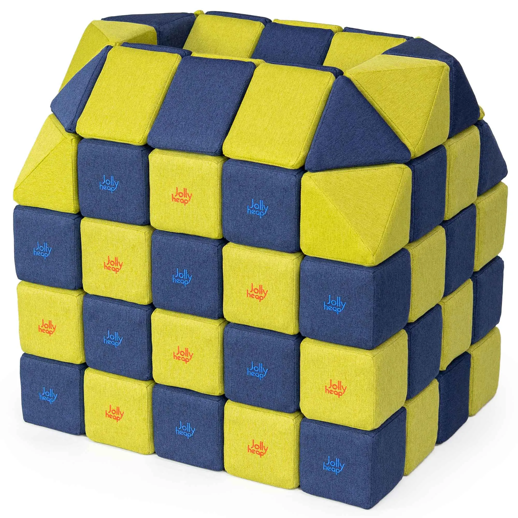 Jollyheap Magnetic Blocks Creative Set 100 4-Shapes
