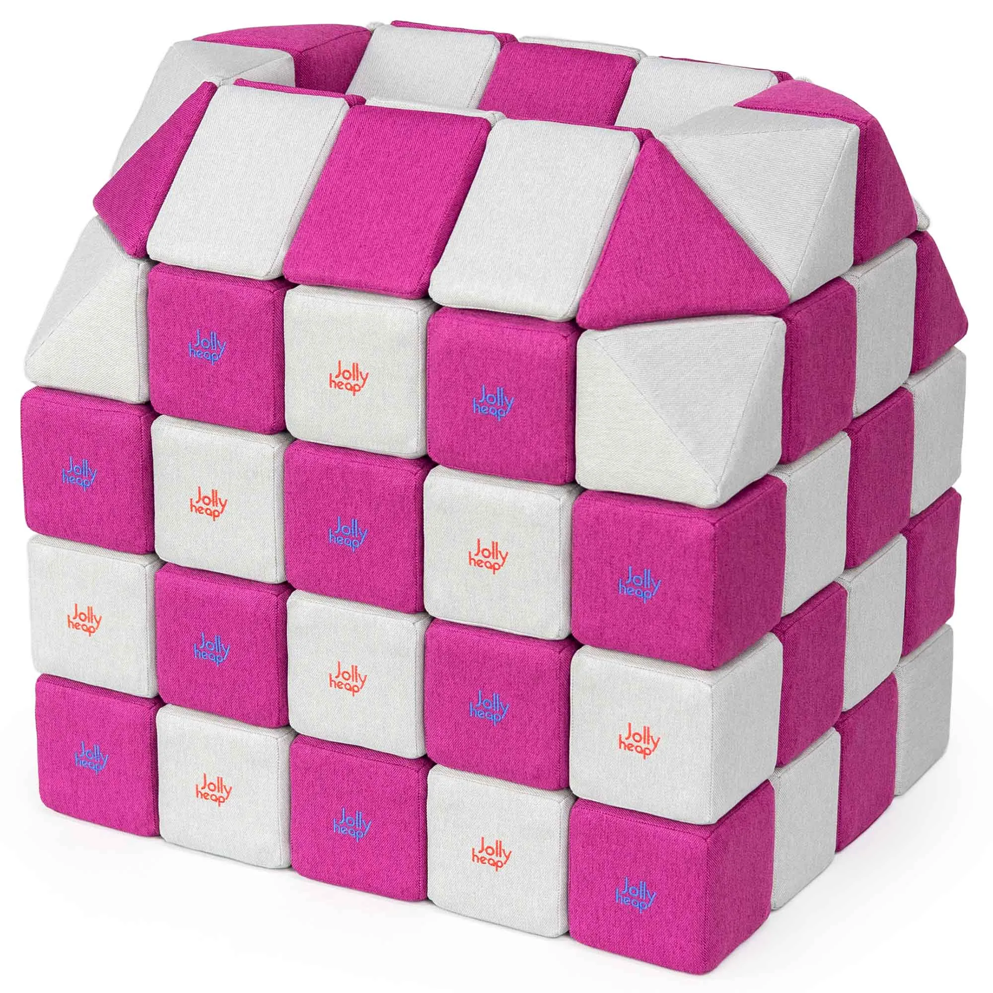 Jollyheap Magnetic Blocks Creative Set 100 4-Shapes
