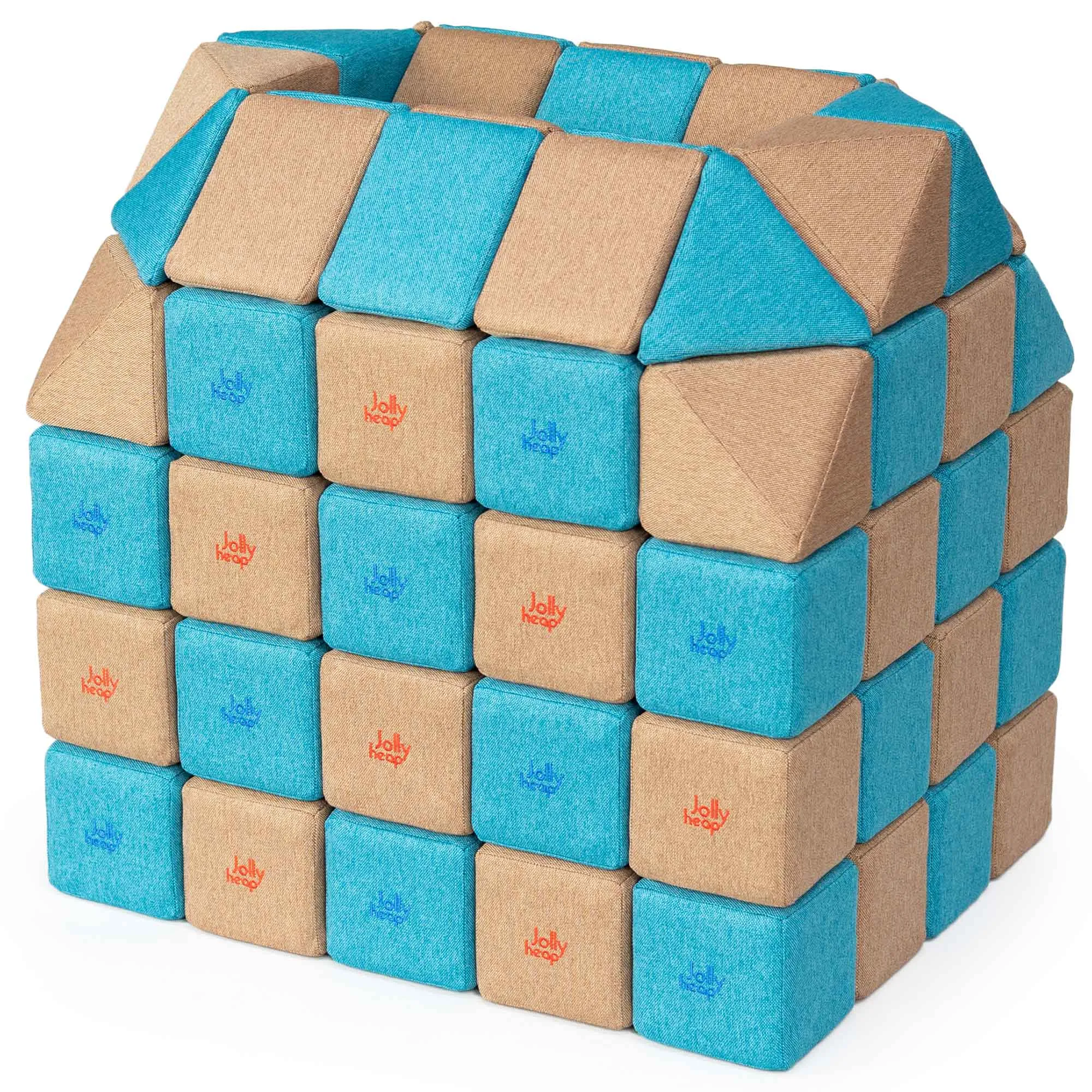Jollyheap Magnetic Blocks Creative Set 100 4-Shapes