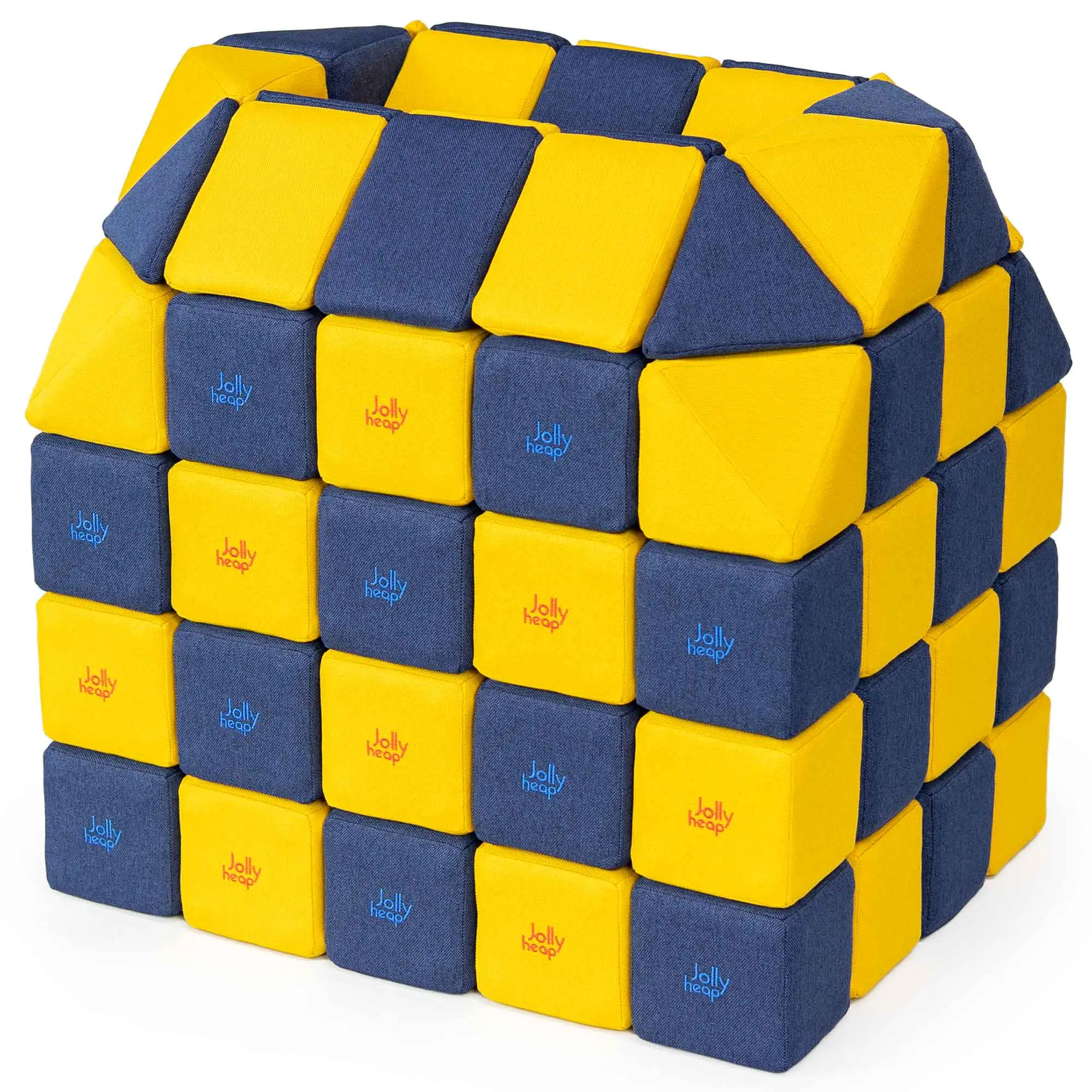 Jollyheap Magnetic Blocks Creative Set 100 4-Shapes