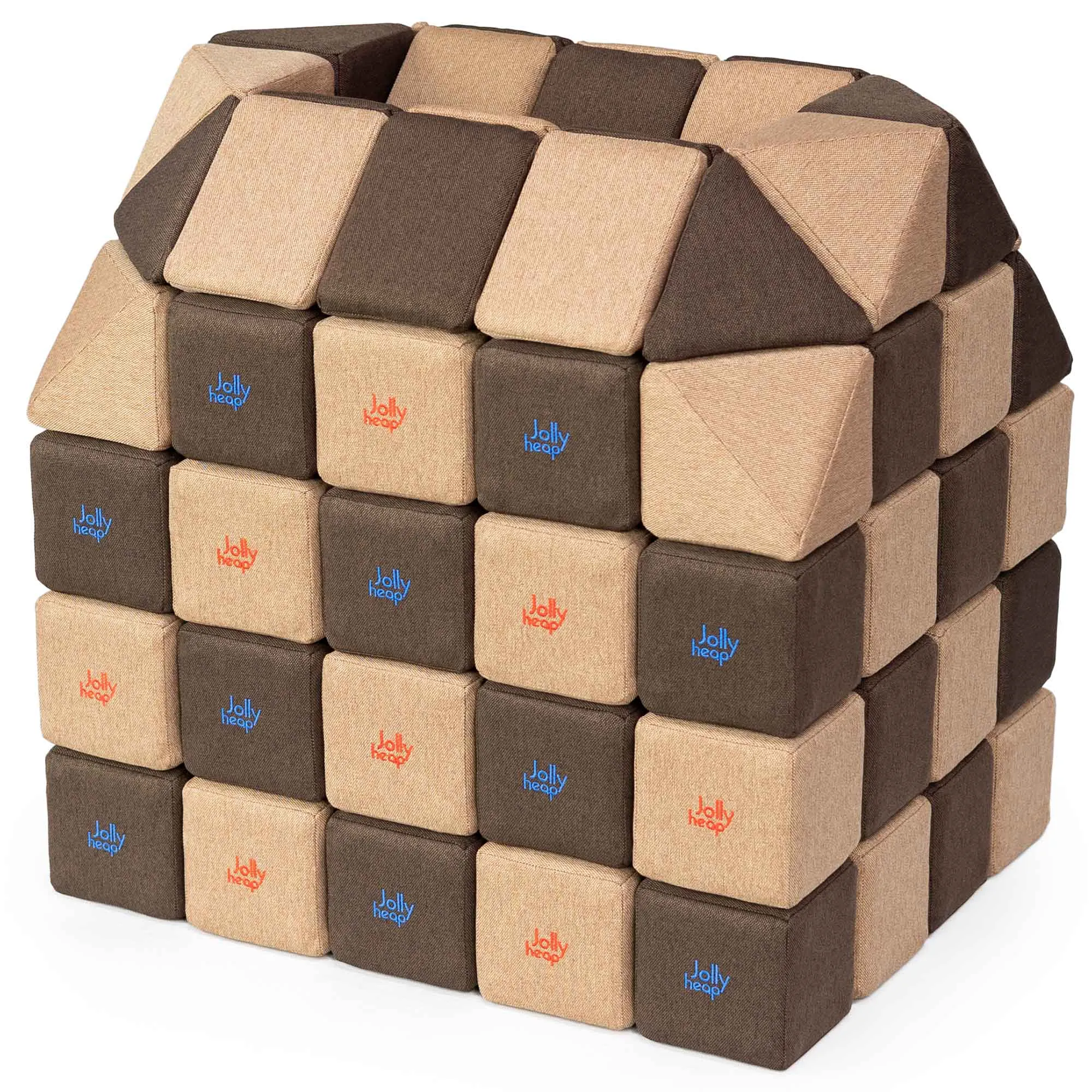 Jollyheap Magnetic Blocks Creative Set 100 4-Shapes