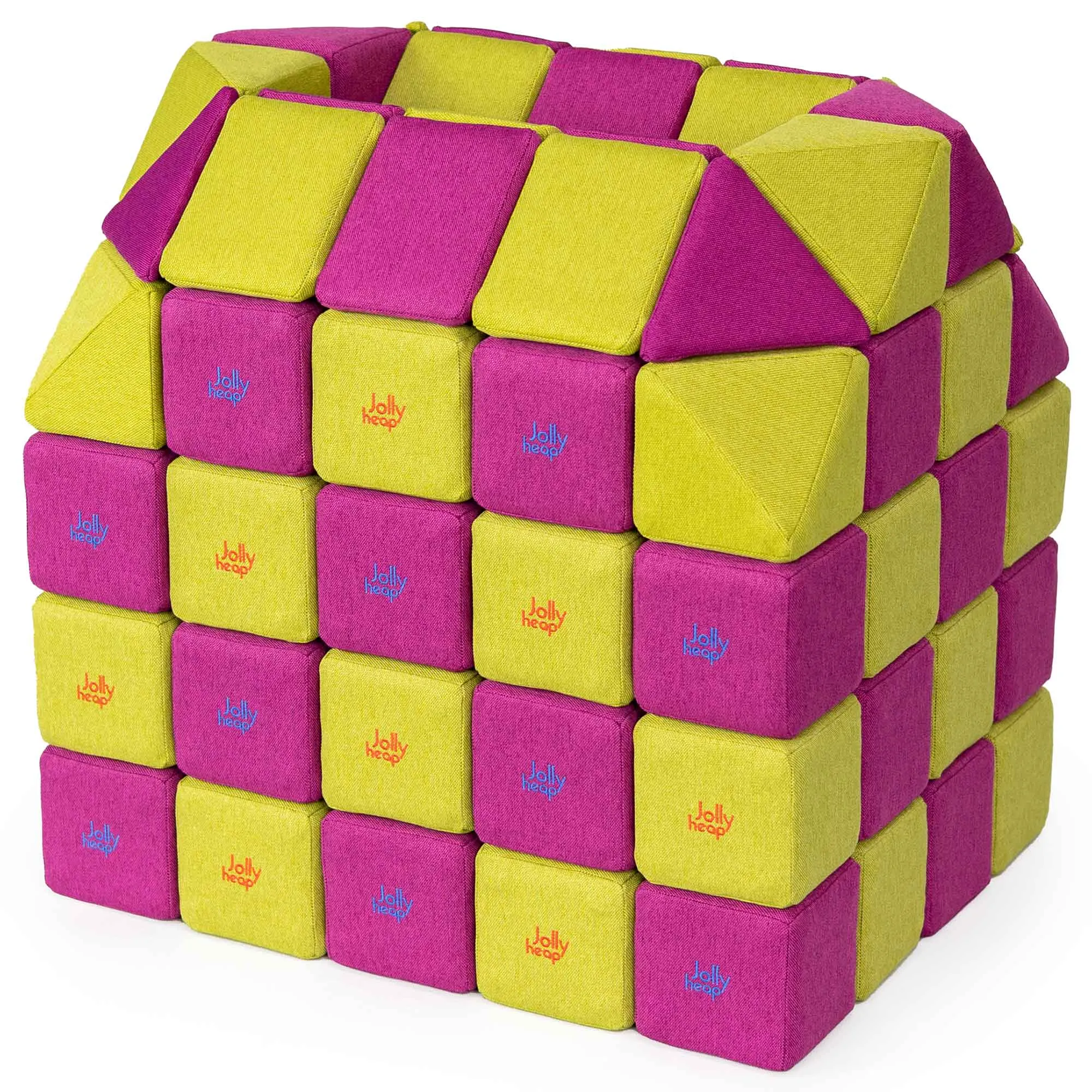 Jollyheap Magnetic Blocks Creative Set 100 4-Shapes