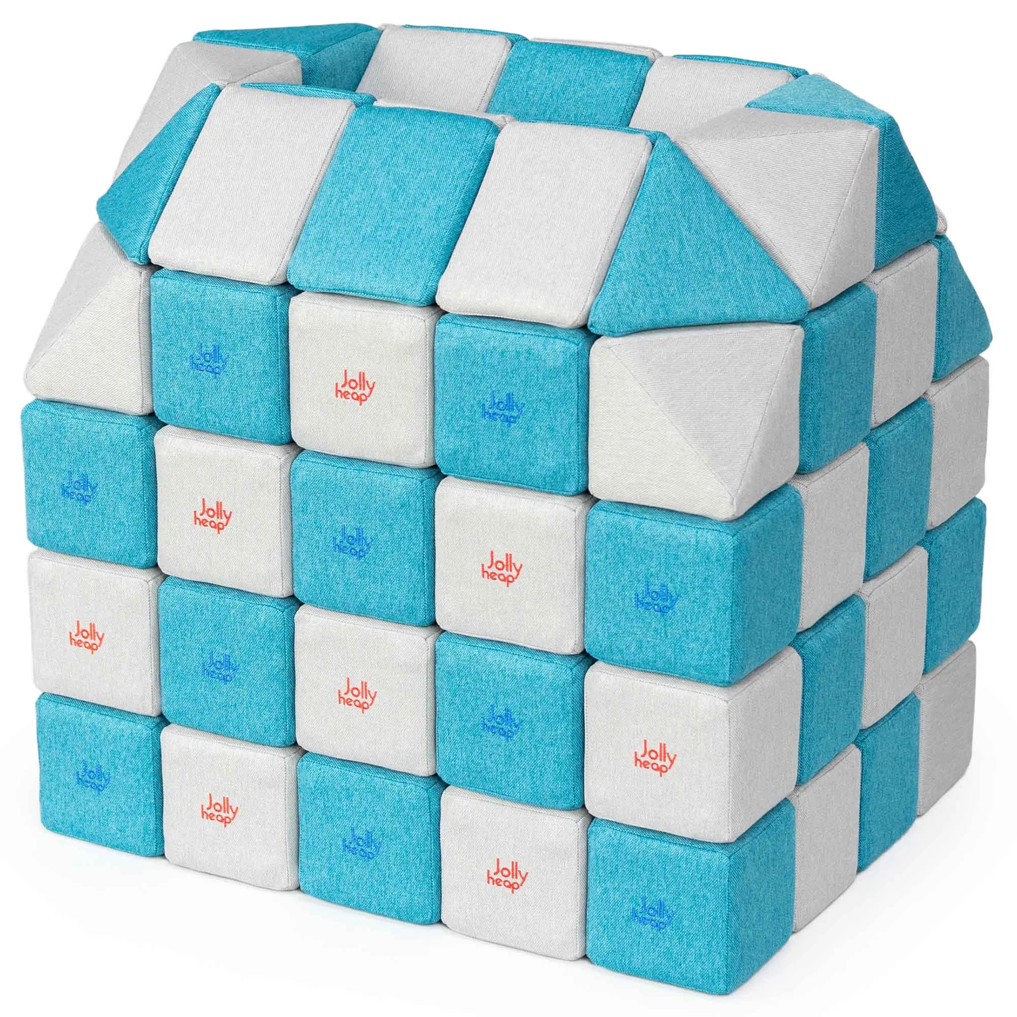 Jollyheap Magnetic Blocks Creative Set 100 4-Shapes