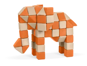 Jollyheap Magnetic Blocks Creative Set 100 4-Shapes