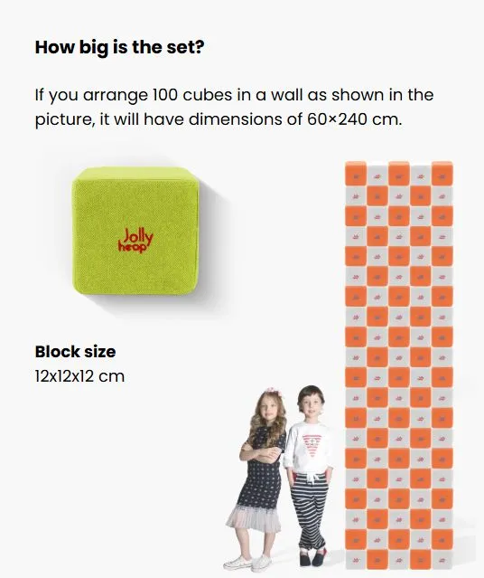 Jollyheap Magnetic Blocks Creative Set 100 4-Shapes