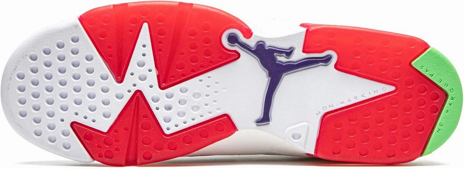 Jordan Youth Air 6 Retro Gs Hare 384665 062 Size