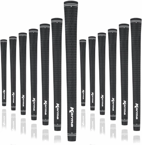 Karma Velour Black Midsize ( 1/32'') Stick Grips Golf Grips (13 Pack)