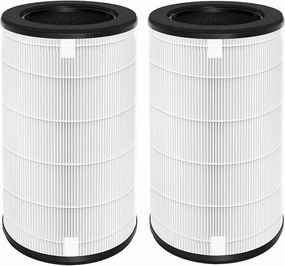 Ketofa 2 Pack AP-T45 AP-T40FL Replacement Filter Compatible with 1461901 Homedics Total Clean 5 in 1 Purifier, AP-T45, AP-T45WT, AP-T45-BK, AP-T40, AP-T40FL, AP-T40WT, AP-T40WTAR