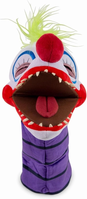 Killer Klowns from Outer Space Baby Klown Offspring 14-Inch Collector Plush Toy Hand Puppet, Large Soft Stuffed Animal | 80s Horror Movie Collectibles