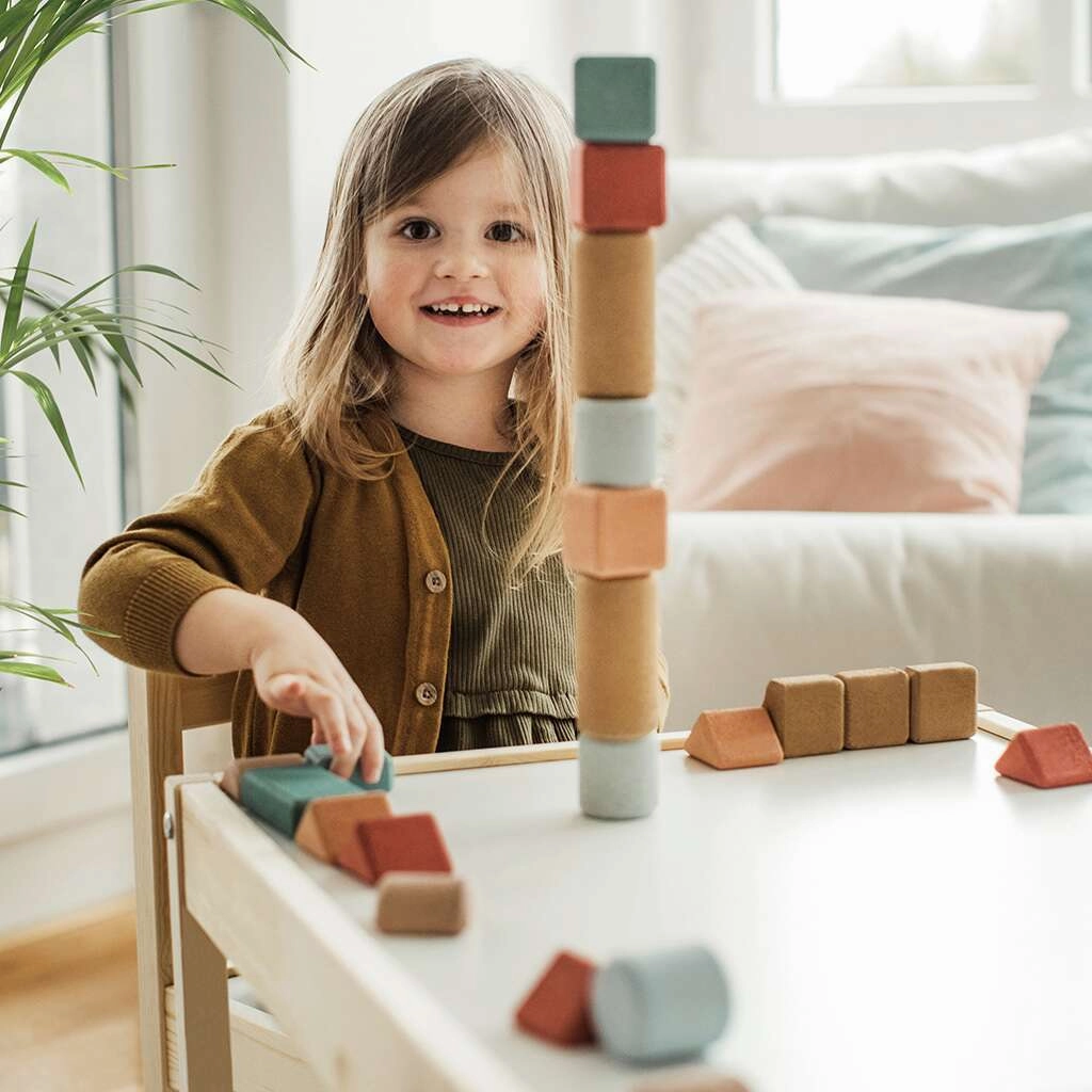 Korko Small Architect Cork Block Set