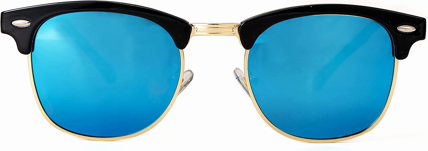 Kursan Classic Semi Rimless Polarized Sunglasses for Men Women Sports Sun Glasses