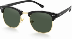 Kursan Classic Semi Rimless Polarized Sunglasses for Men Women Sports Sun Glasses