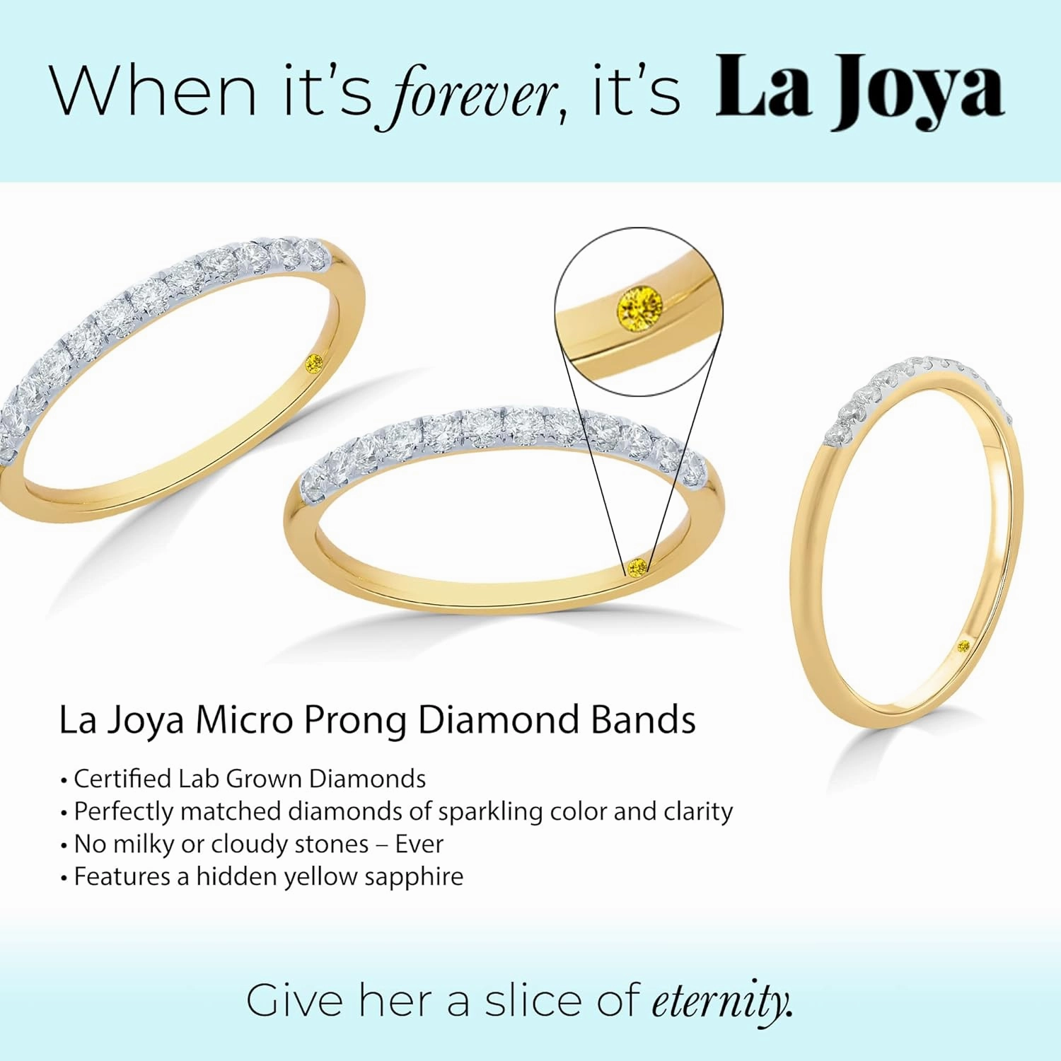 Lab Grown Diamond Wedding & Anniversary Bands for Women | 10K Yellow, White & Rose Gold Certified Diamond Rings, 1/10-1/2 Carat