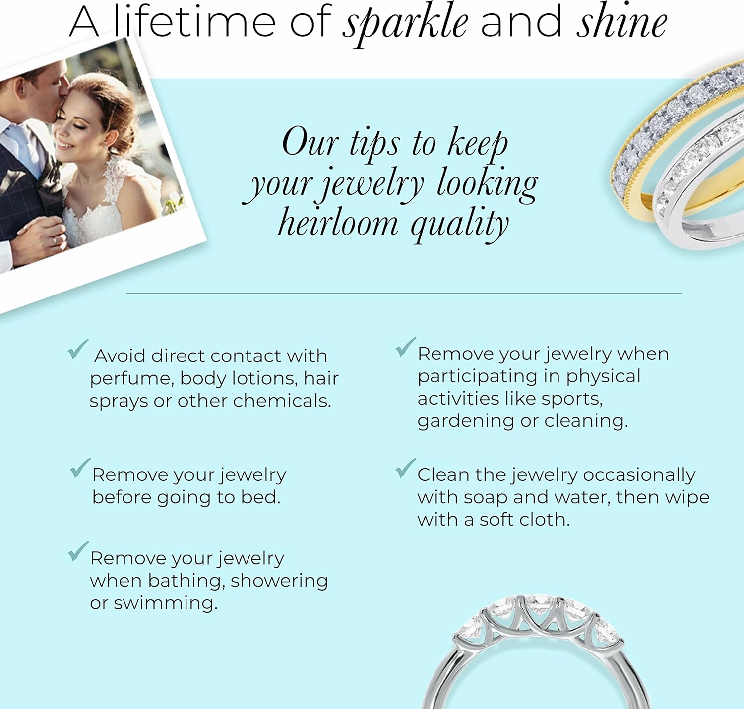 Lab Grown Diamond Wedding Bands for Women | 10K Yellow, White and Rose Gold Certified 1/10-1/2 Carat Milgrain Diamond Anniversary Bands, Promise Rings and Stackable Bands