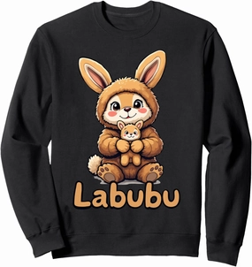 Labubu Adorable Bunny Companion Labubu Sweatshirt