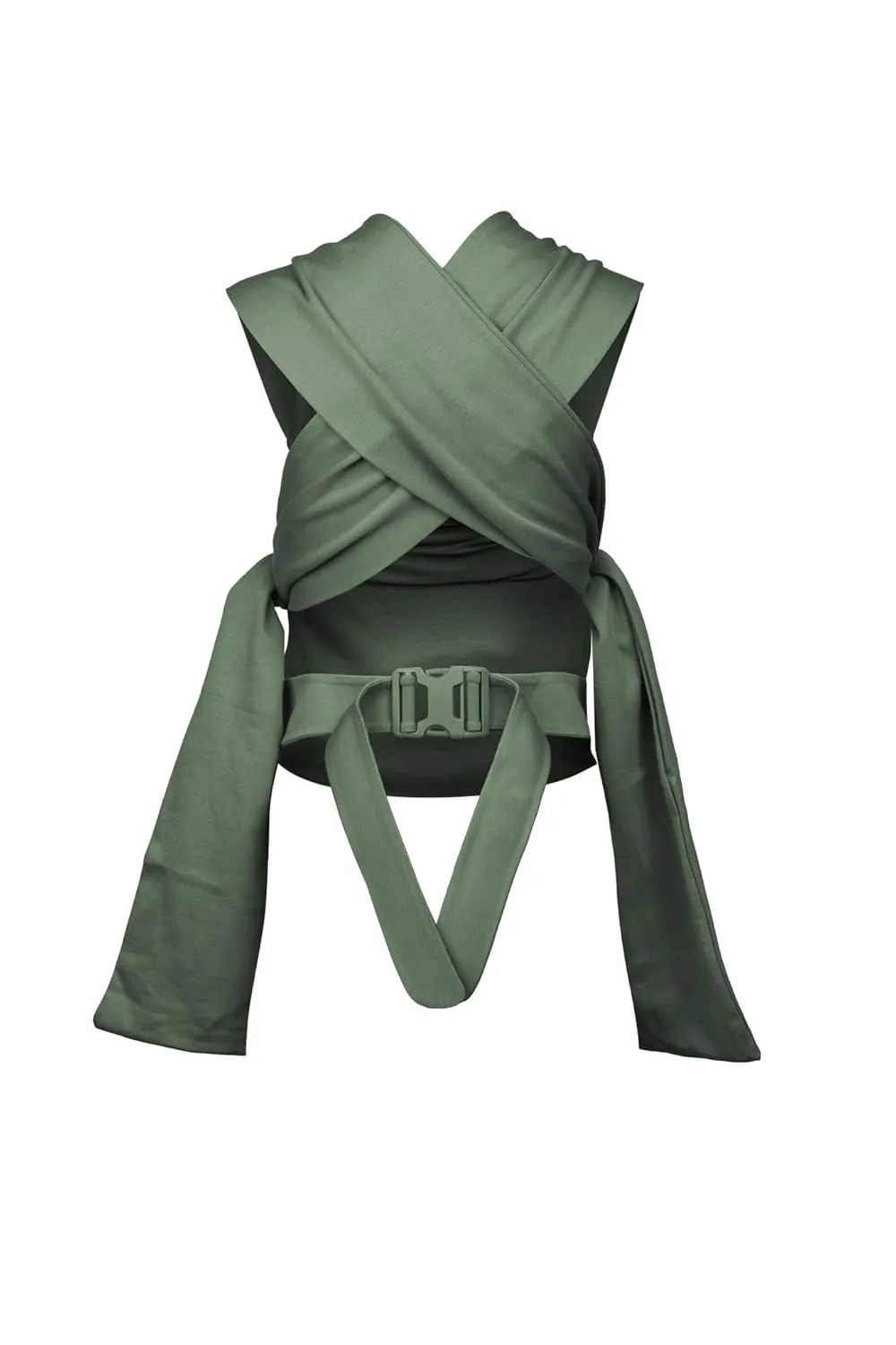 Lalabu The Simple Wrap Baby Wraps Carrier - Stylish Baby Sling Carrier for Newborns & Toddlers 13-28 lbs. Safety Tested, Easy-to-Use, Ergonomic, & Comfortable - Fern