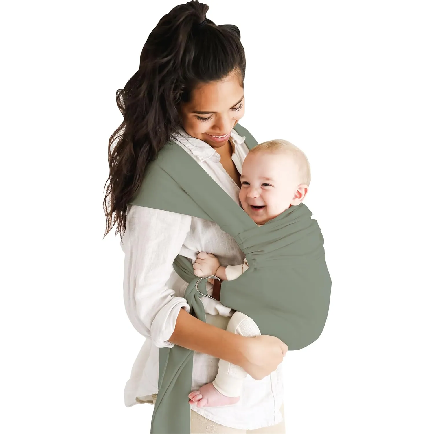 Lalabu The Simple Wrap Baby Wraps Carrier - Stylish Baby Sling Carrier for Newborns & Toddlers 13-28 lbs. Safety Tested, Easy-to-Use, Ergonomic, & Comfortable