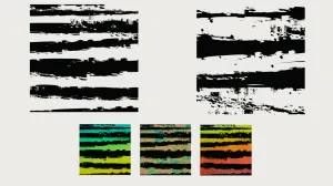 Landscapes Reusable Silk Screen Stencils for Dichroic Glass Etching