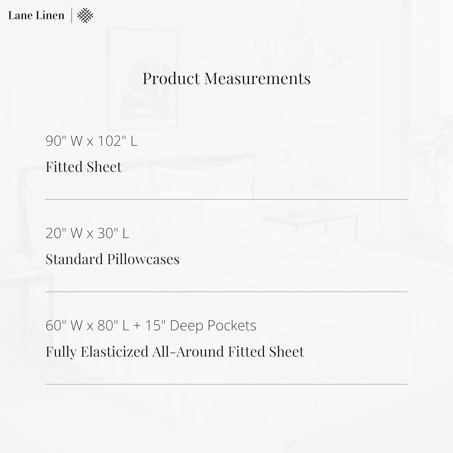 LANE LINEN 100% Cotton White Queen Size Sheet Set – Luxurious Hotel-Quality Sateen Weave, Fully Elasticized Mercerized Cotton, Deep Pocket 4-Piece Set, Naturally Cooling & Comfortable
