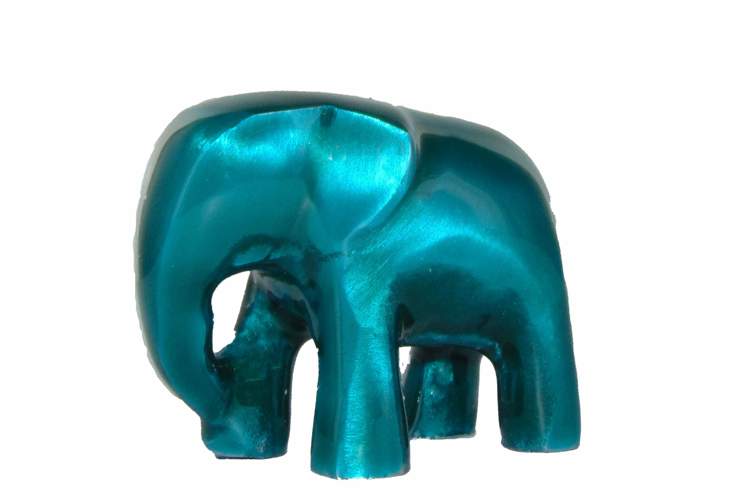 Large Recycled Aluminium Elephant