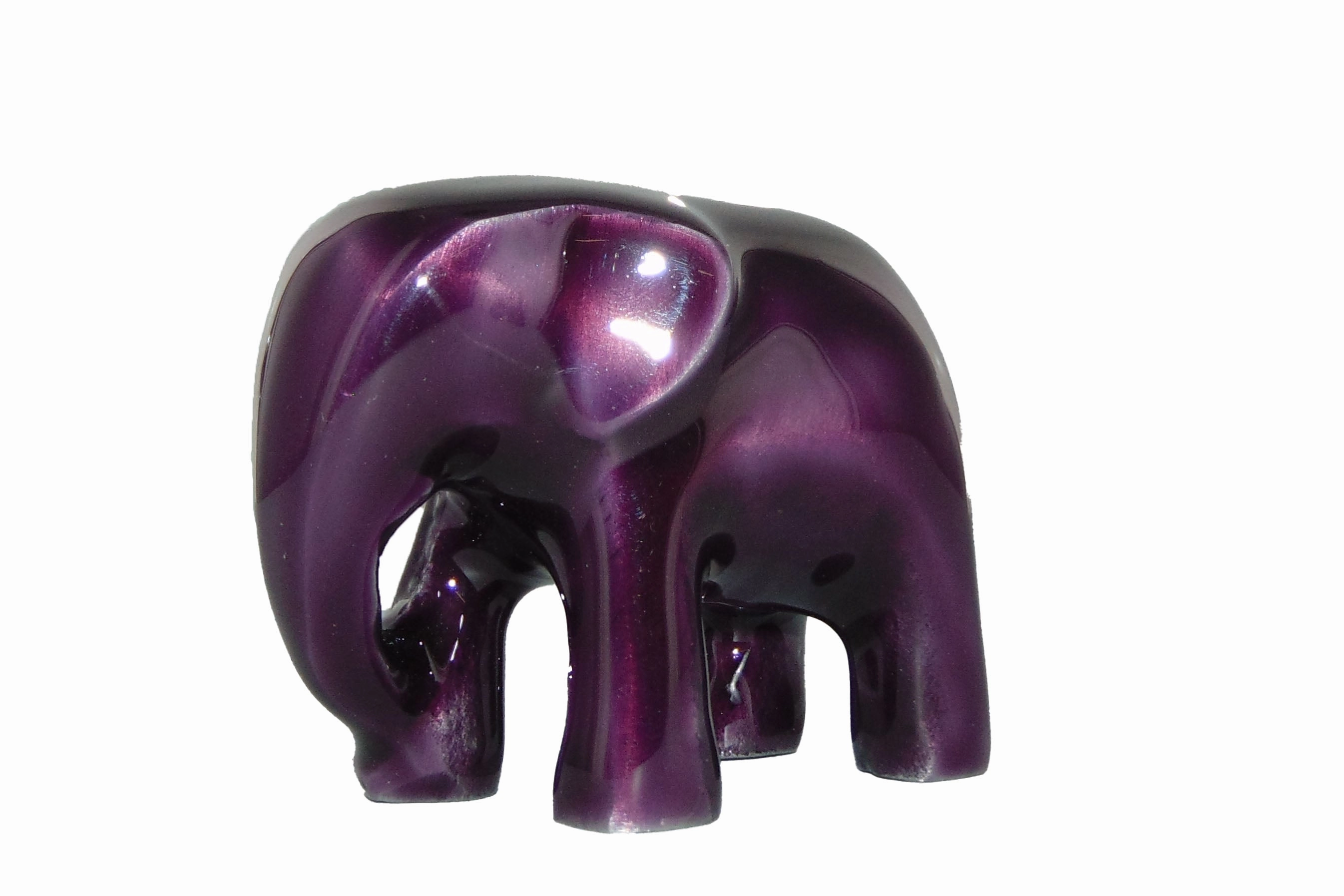 Large Recycled Aluminium Elephant