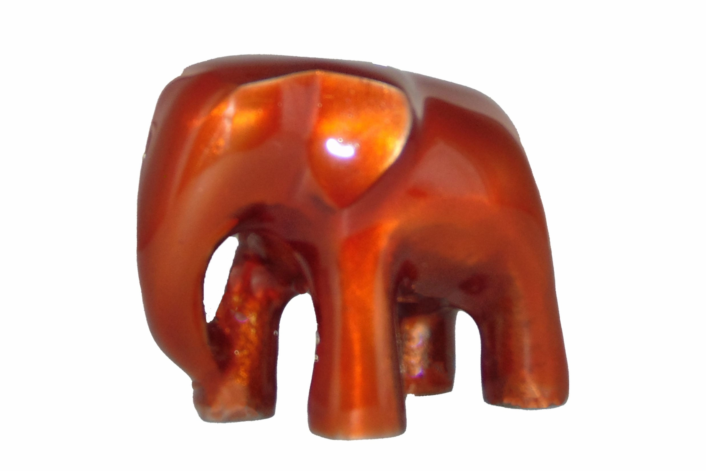 Large Recycled Aluminium Elephant