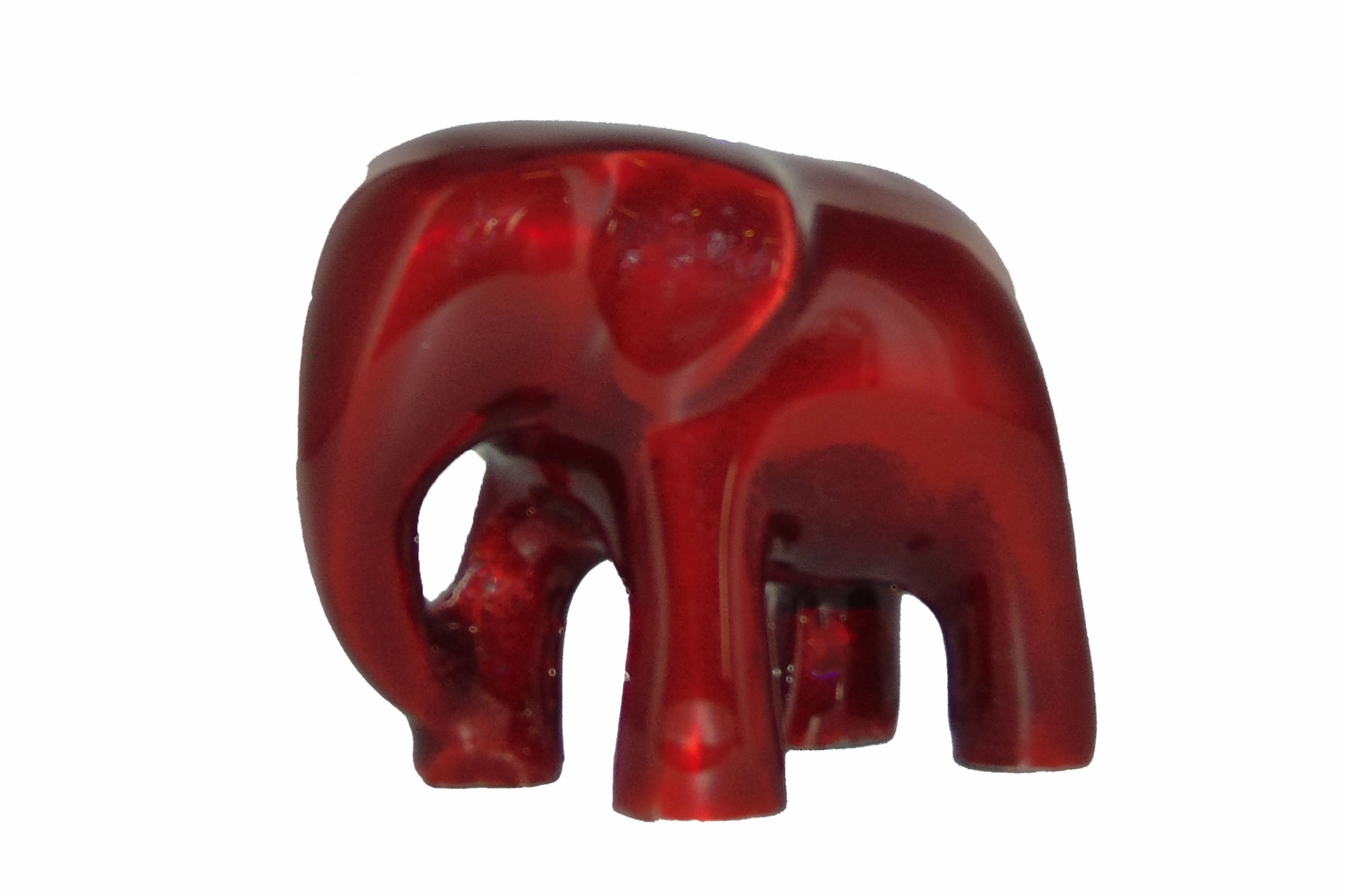 Large Recycled Aluminium Elephant