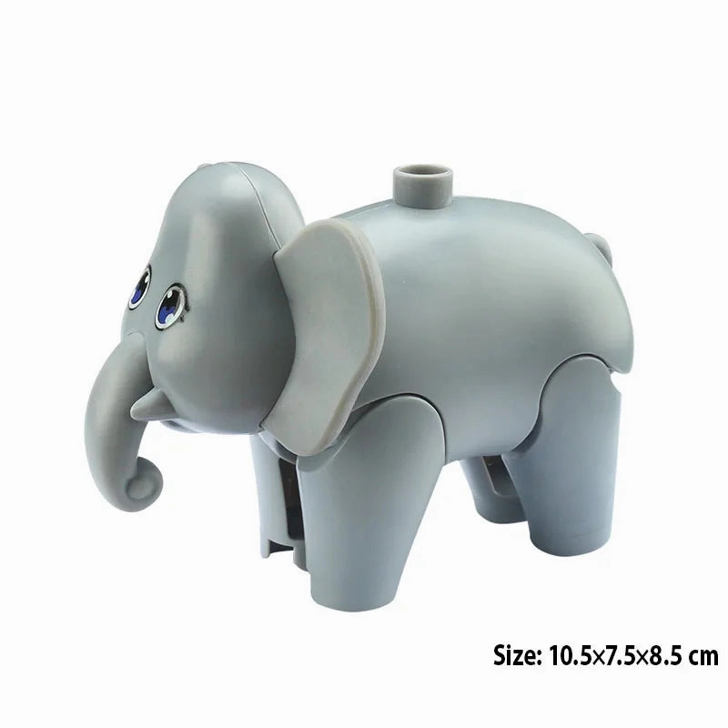 Large Zoo Animals Soft Gum Blocks
