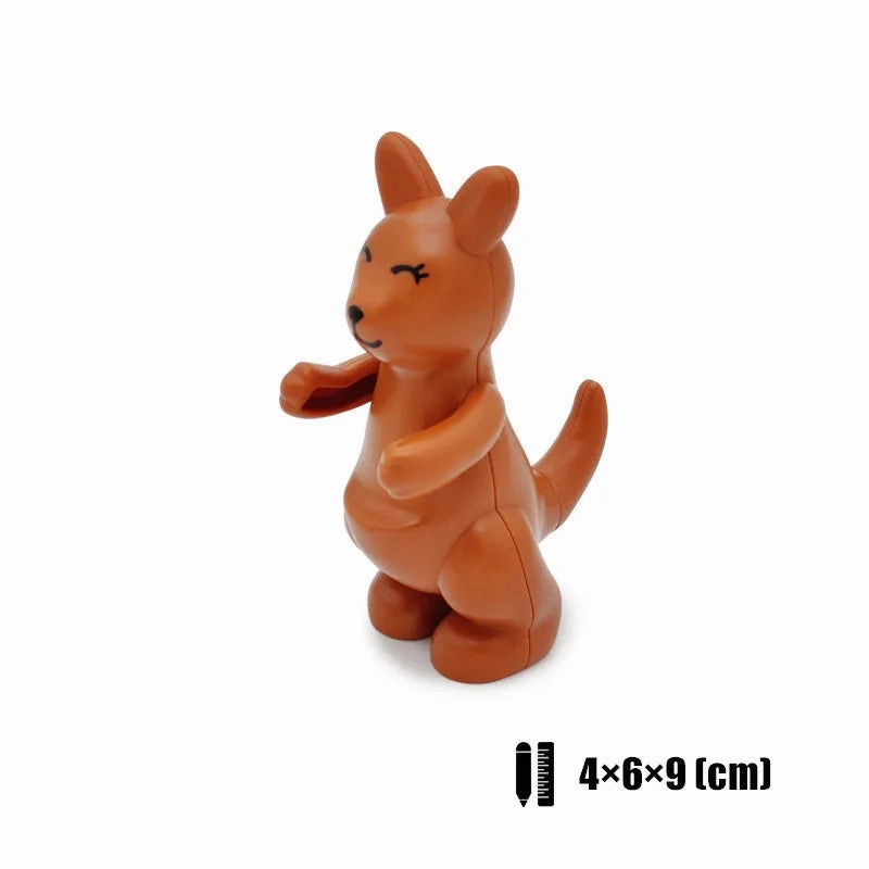 Large Zoo Animals Soft Gum Blocks