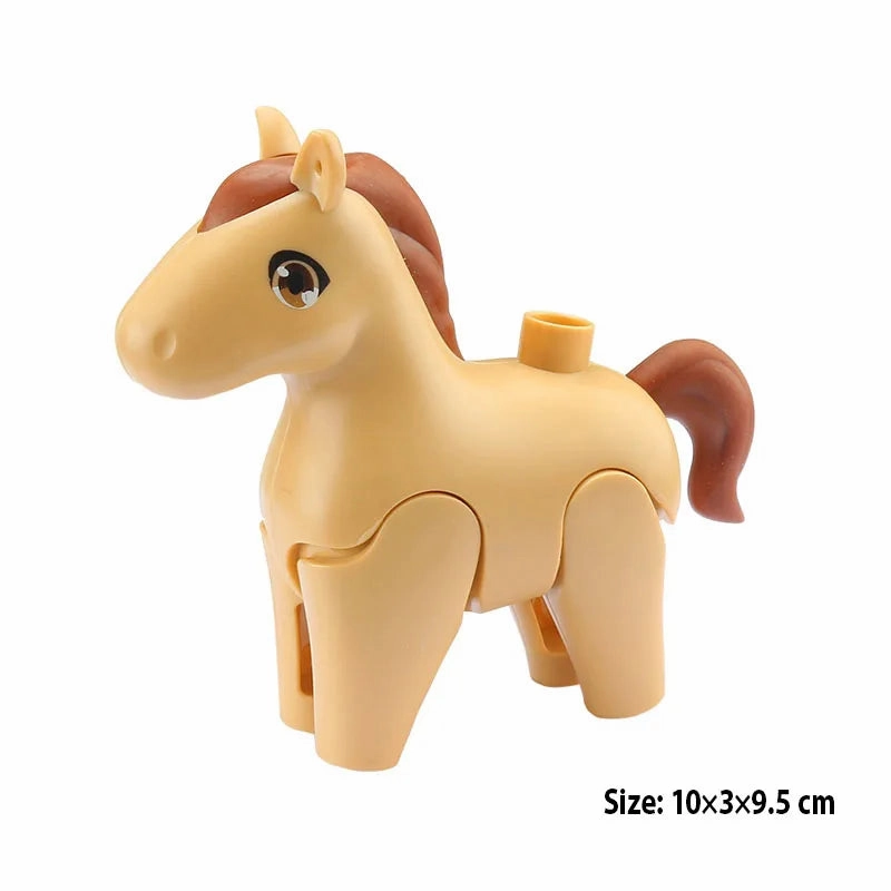 Large Zoo Animals Soft Gum Blocks