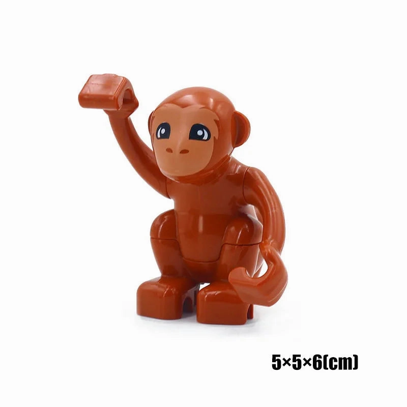 Large Zoo Animals Soft Gum Blocks