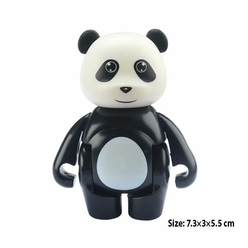 Large Zoo Animals Soft Gum Blocks