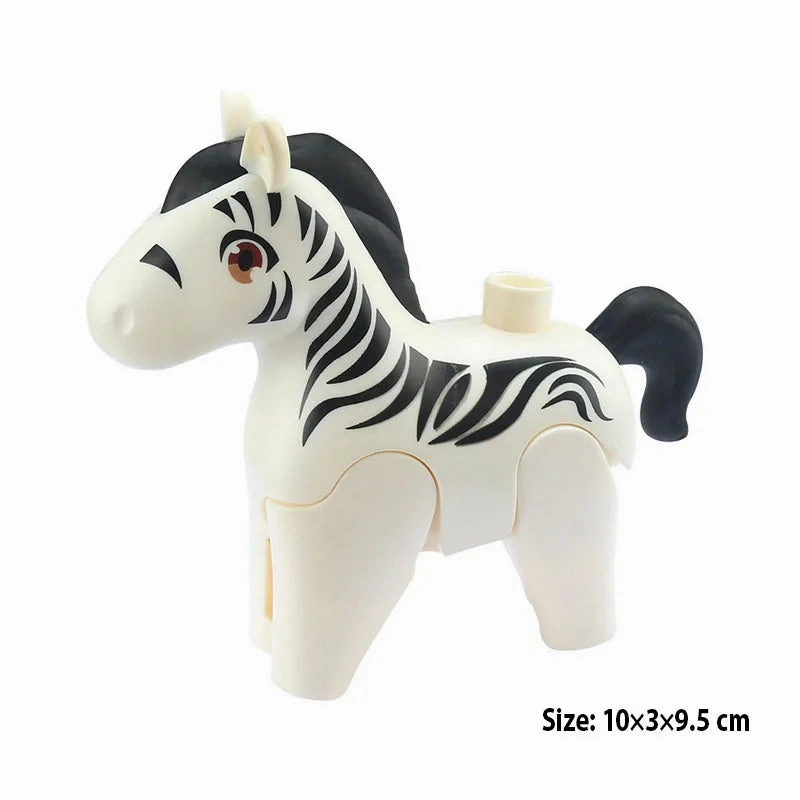 Large Zoo Animals Soft Gum Blocks