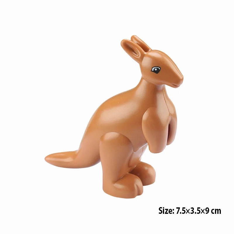 Large Zoo Animals Soft Gum Blocks