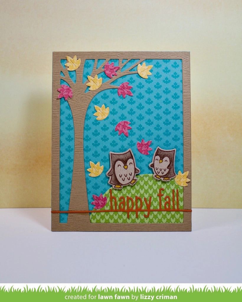 Lawn Fawn - Happy Fall Line Border
