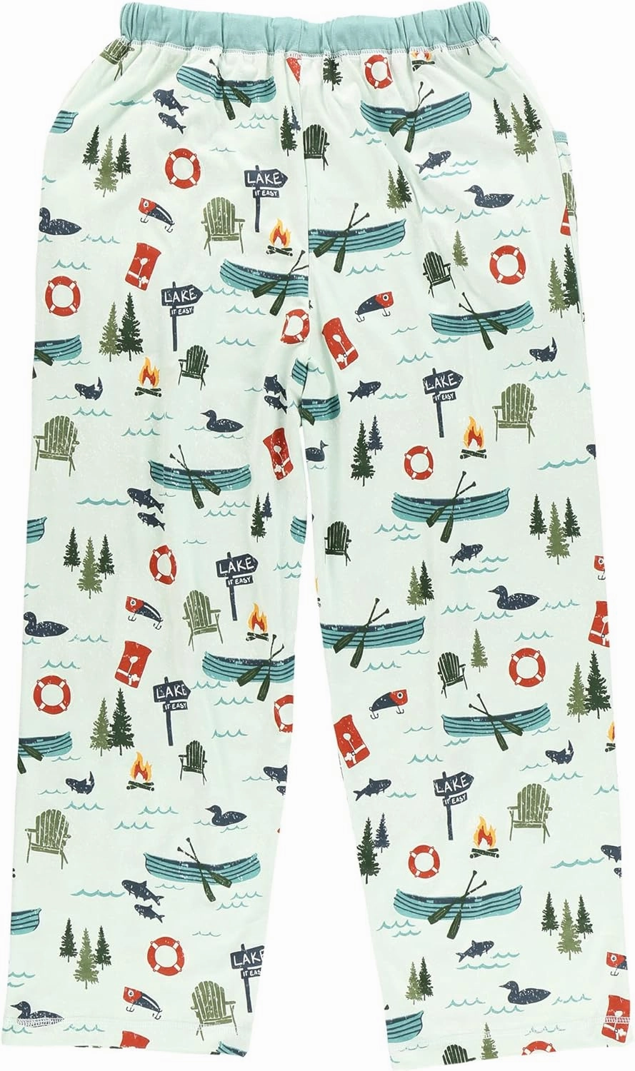 Lazy One Pajamas for Women, Cute Ocean Pajama Pants and Top Separates