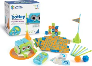 Learning Resources Botley The Coding Robot Activity Set - 77 Pieces, Ages 5 , Screen-Free Coding Robots for Kids, STEM Toys for Kids, Programming for Kids, for Kids