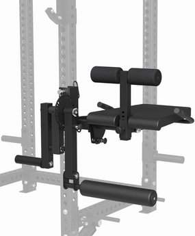 Leg Extension and Leg Curl Attachment for 3"x3" Power Cage, 2000lbs Multi-Function Power Rack, Commercial Squat Rack for Home Gym Free Weight with Attachment Set