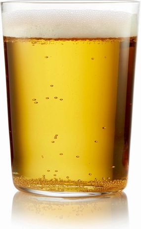 Libbey Café Tumbler Glasses Set of 8, 19-Ounce, Dishwasher Safe Modern Glassware, Versatile Tumbler Set for Casual Gatherings, Dinner Parties