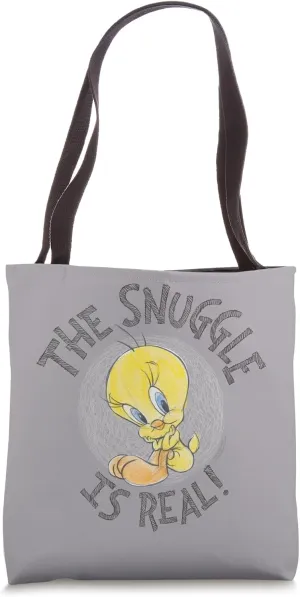 Looney Tunes Tweety Snuggle Is Real Tote Bag